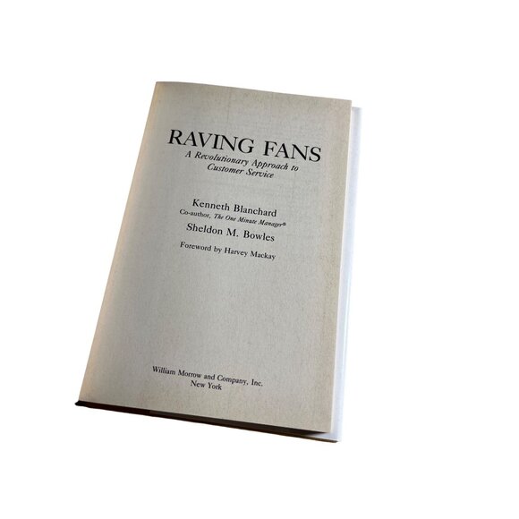 Business/Personal Development Book Raving Fans by Ken Blanchard Sheldon Bowles - Picture 4 of 6